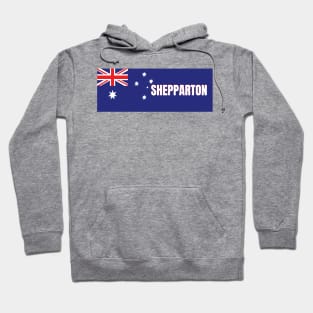 Shepparton City in Australian Flag Hoodie